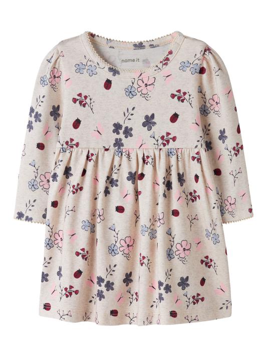 Robe midi-Name it baby-NBFKAMELIA LS DRESS