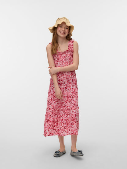 Robes longues fille Vero Moda - Vmmenny Smock