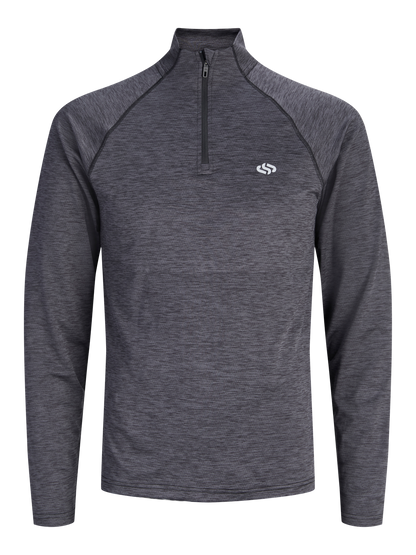 T-shirt-Jack&jones junior-JJSFLUX MELANGE HIGH NECK JNR