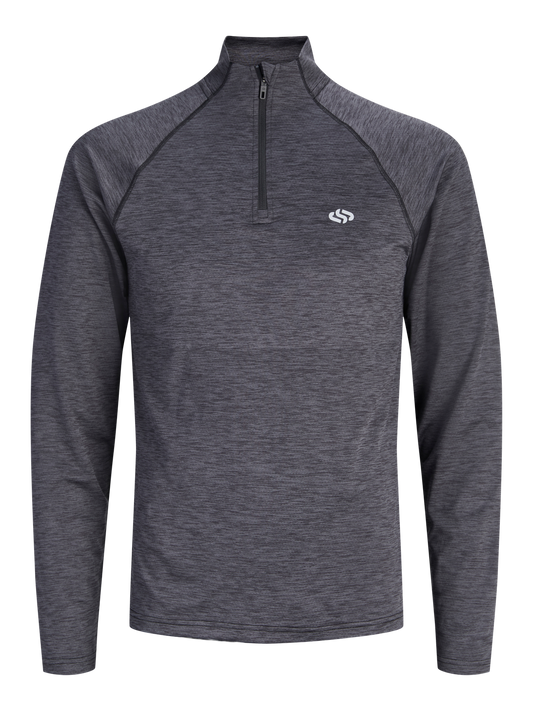 T-shirt-Jack&jones junior-JJSFLUX MELANGE HIGH NECK JNR
