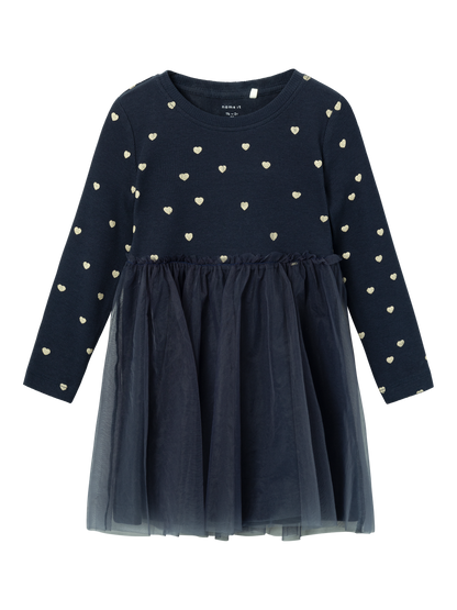 Robe midi Name it mini Nmfnadja ls dress noos