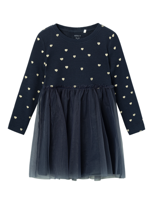Robe midi Name it mini Nmfnadja ls dress noos