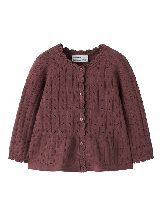 Cardigans en maille-Name it baby-NBFOXENIA LS KNIT CARD