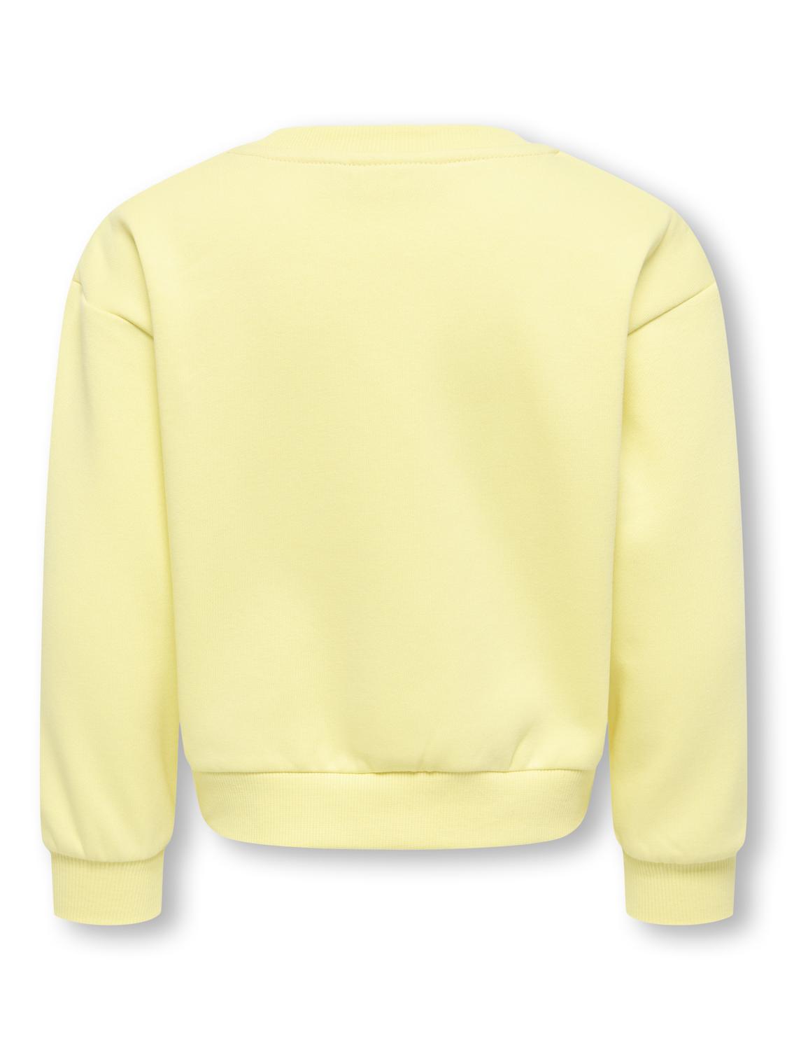 Sweat-shirt col rond boxy fille Kids Mini Girl - Sophia