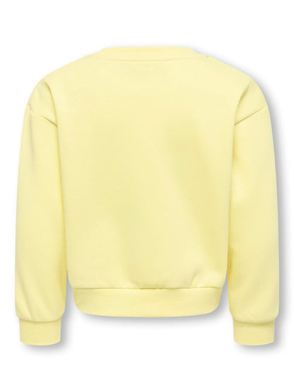 Sweat-shirt col rond boxy fille Kids Mini Girl - Sophia
