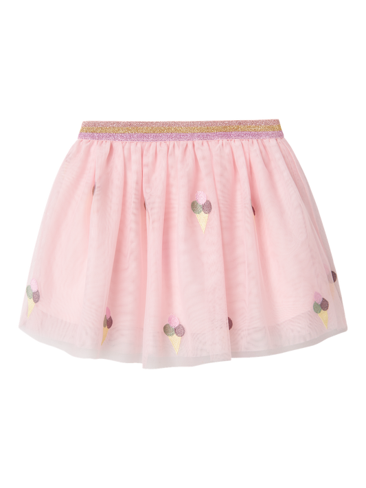 Jupe courte Name it mini Nmfjisene tulle skirt