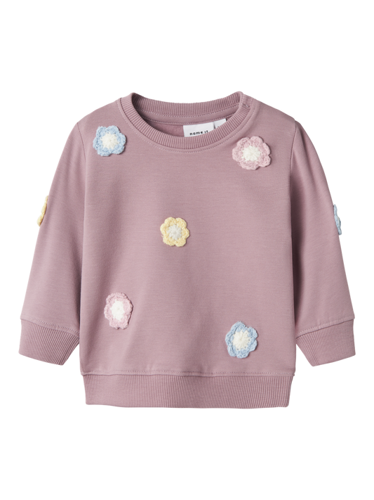 Sweat-shirt Name it baby Nbftella ls sweat bru