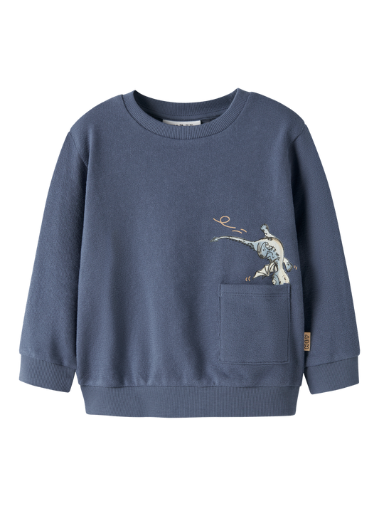 Sweat-shirt-Name it mini-NMMKAJ LS NREG SWEAT UNB