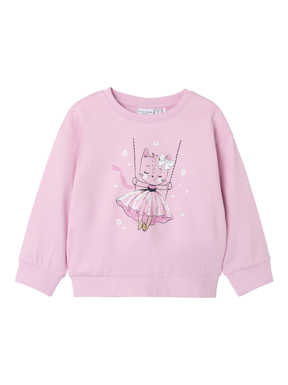 Sweat-shirt Name it mini Nmfviloui ls rlx sweat bru