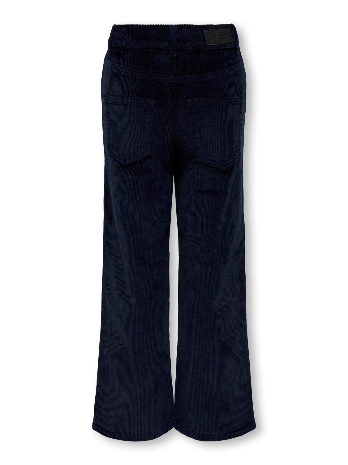 Pantalon en velours côtelé wide fille Kids Only Girl - Hope