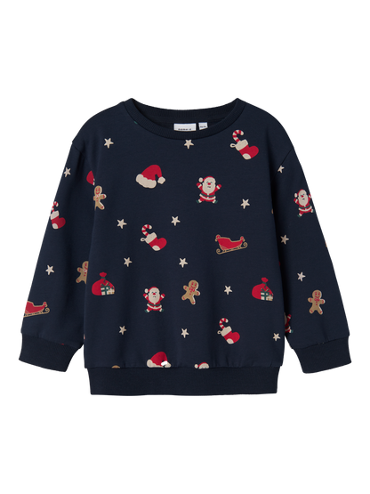 Sweat-shirt Name it mini Nmnrohom ls nreg sweat bru