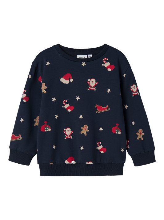 Sweat-shirt Name it mini Nmnrohom ls nreg sweat bru