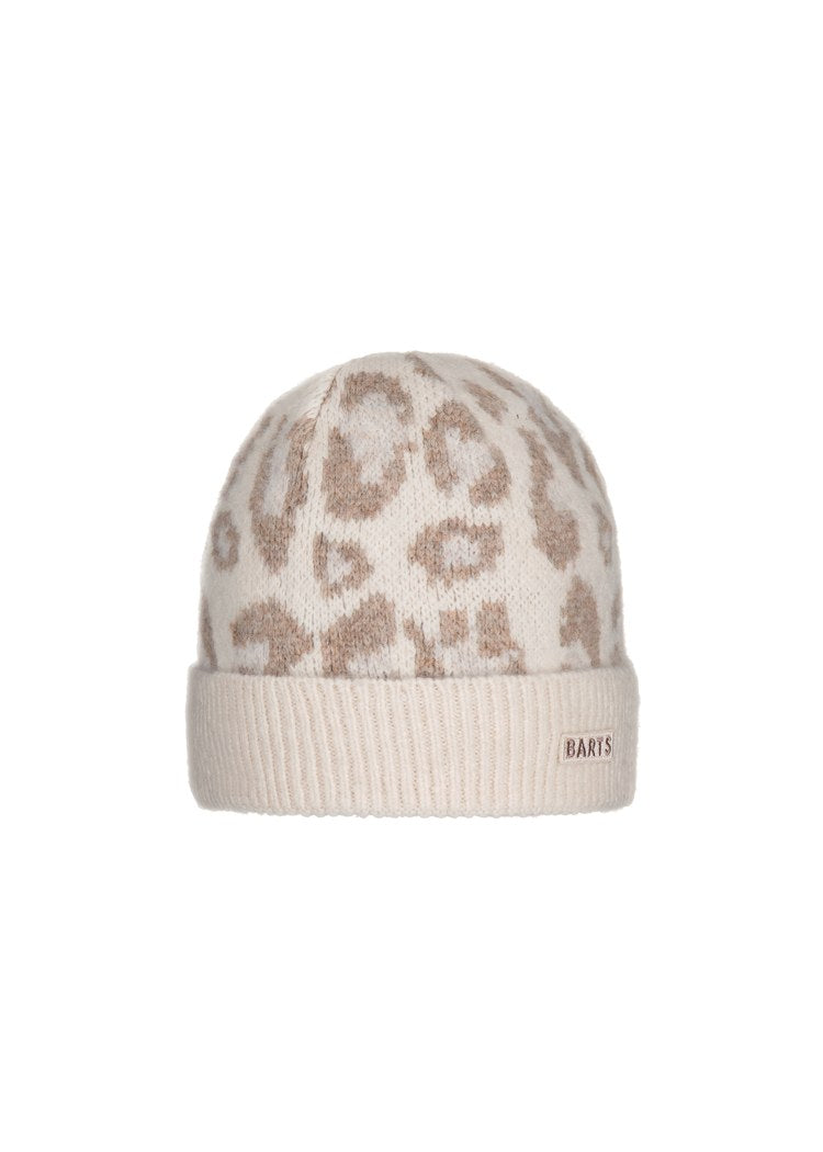 Bonnet léopard enfant Barts - Avelie Crème