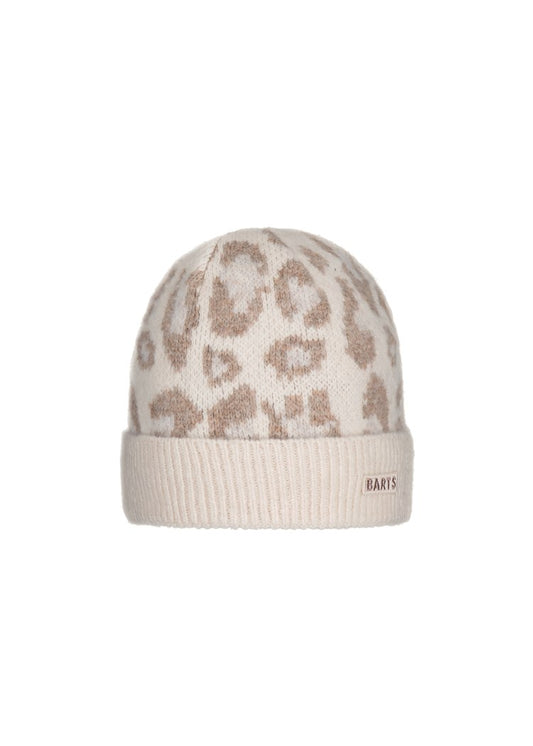 Bonnet léopard enfant Barts - Avelie Crème