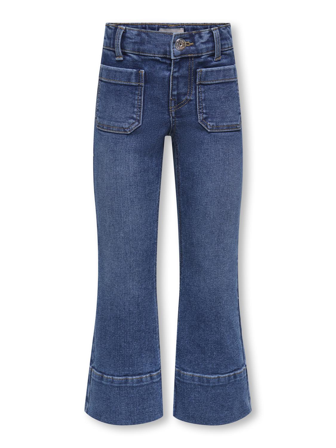 Jeans-Kids mini girl-KMGCYPRESS REG POCKET FLARED DNM