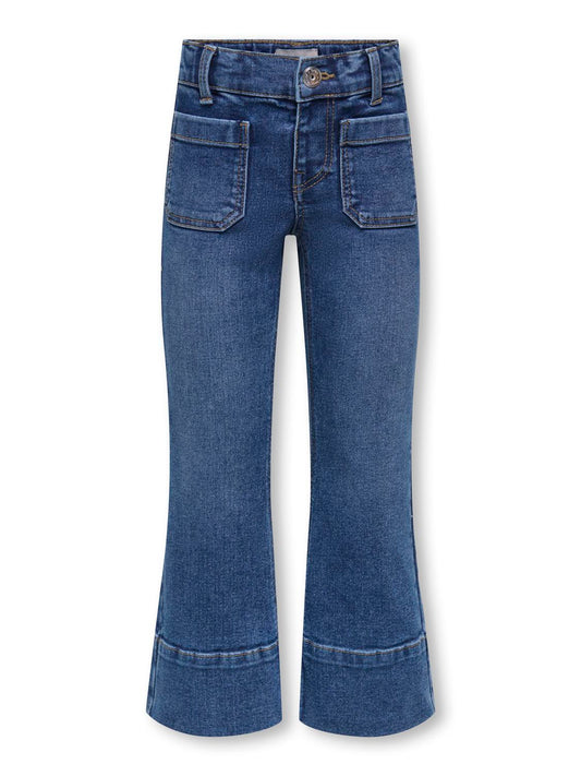 Jeans-Kids mini girl-KMGCYPRESS REG POCKET FLARED DNM