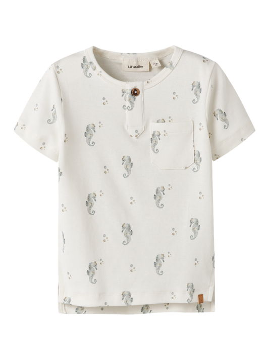 Tops-Lil' atelier mini-Nmmgayo sik ss slim top lil