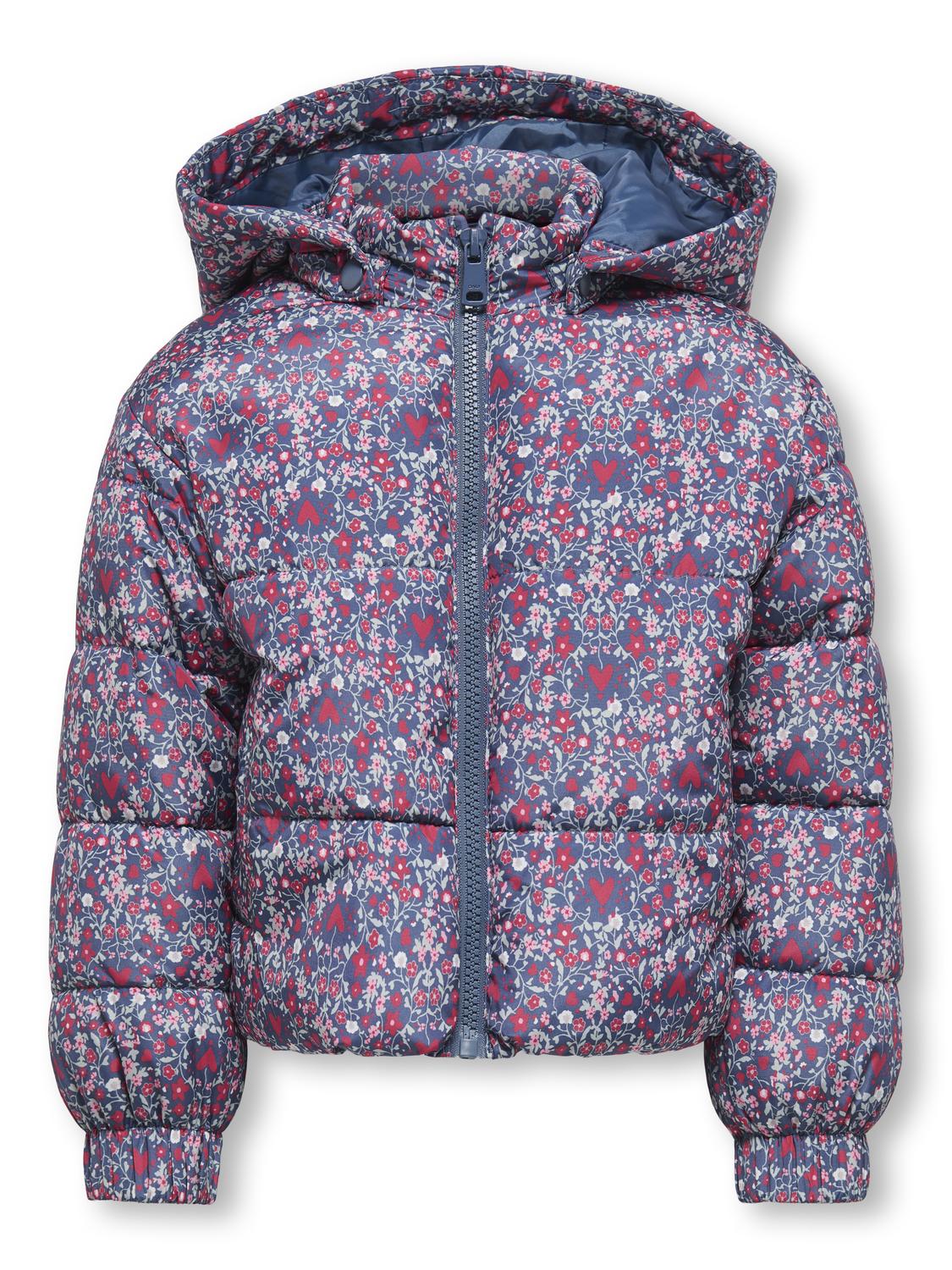 Vestes Kids mini girl Kmgdalia short puf aop jacket otw noos
