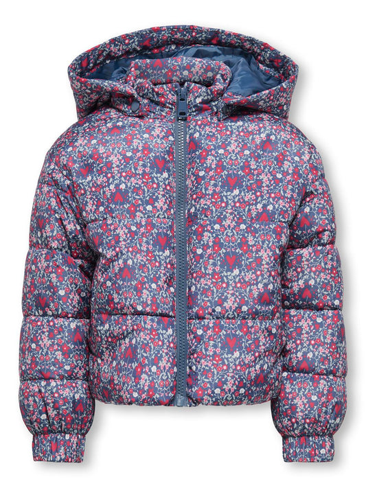 Vestes Kids mini girl Kmgdalia short puf aop jacket otw noos