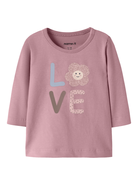 T-shirt bébé fille Name It Baby - Lua Mettez