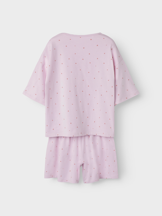 Ensembles pyjama Name it kids Nkfnightset boxy winsome hearts noos