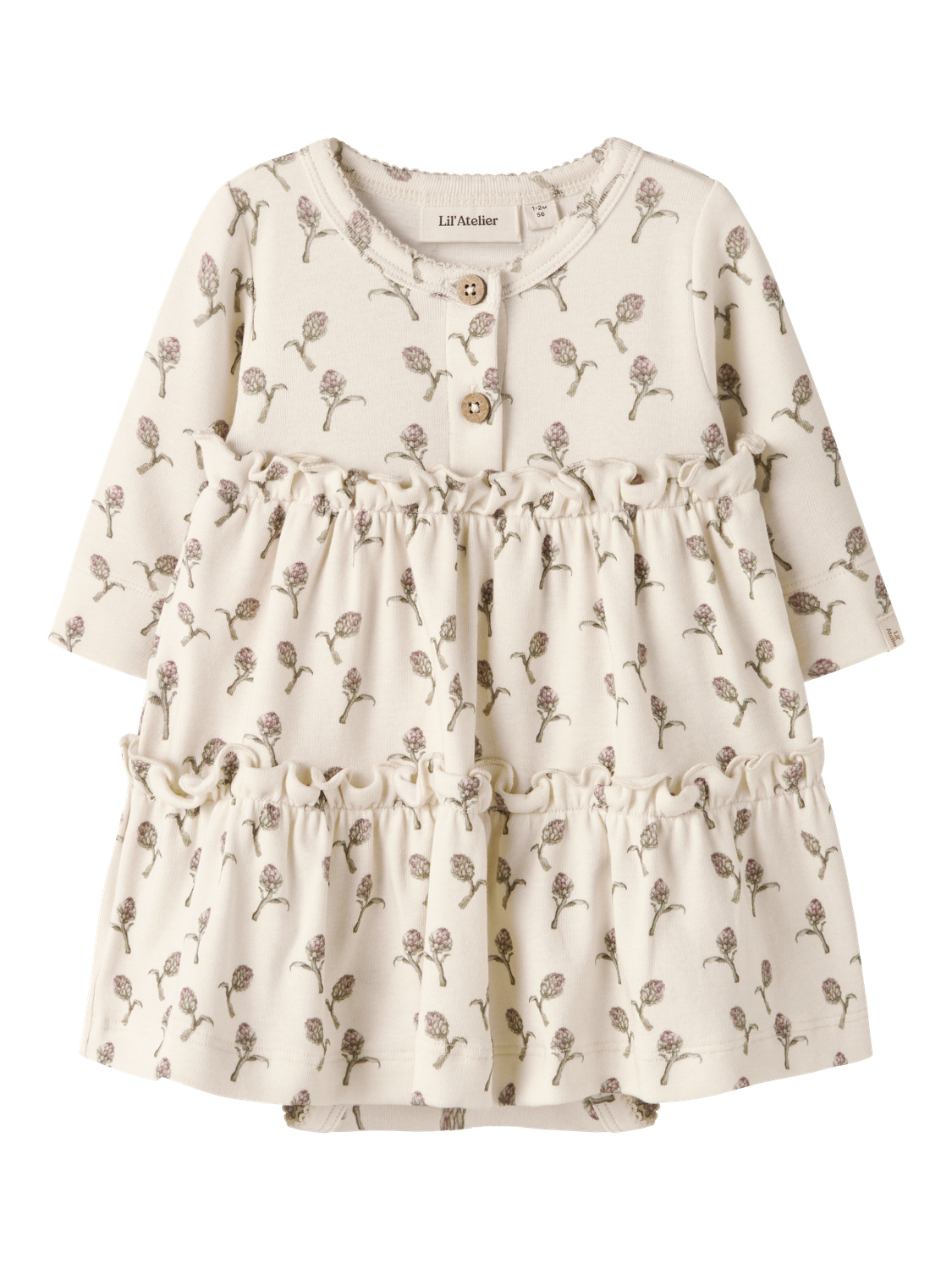 Robe midi-Lil' atelier baby-NBFGAYO SUM LS BODY DRESS LIL