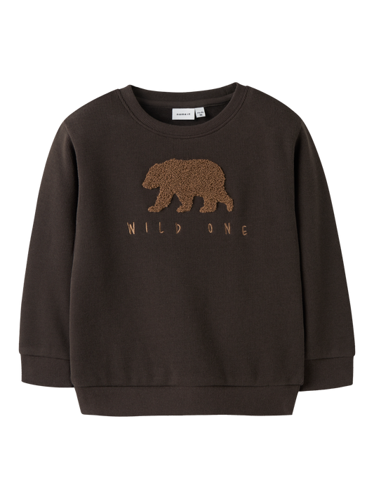 Sweat-shirt Name it mini Nmmobear nreg sweat unb noos
