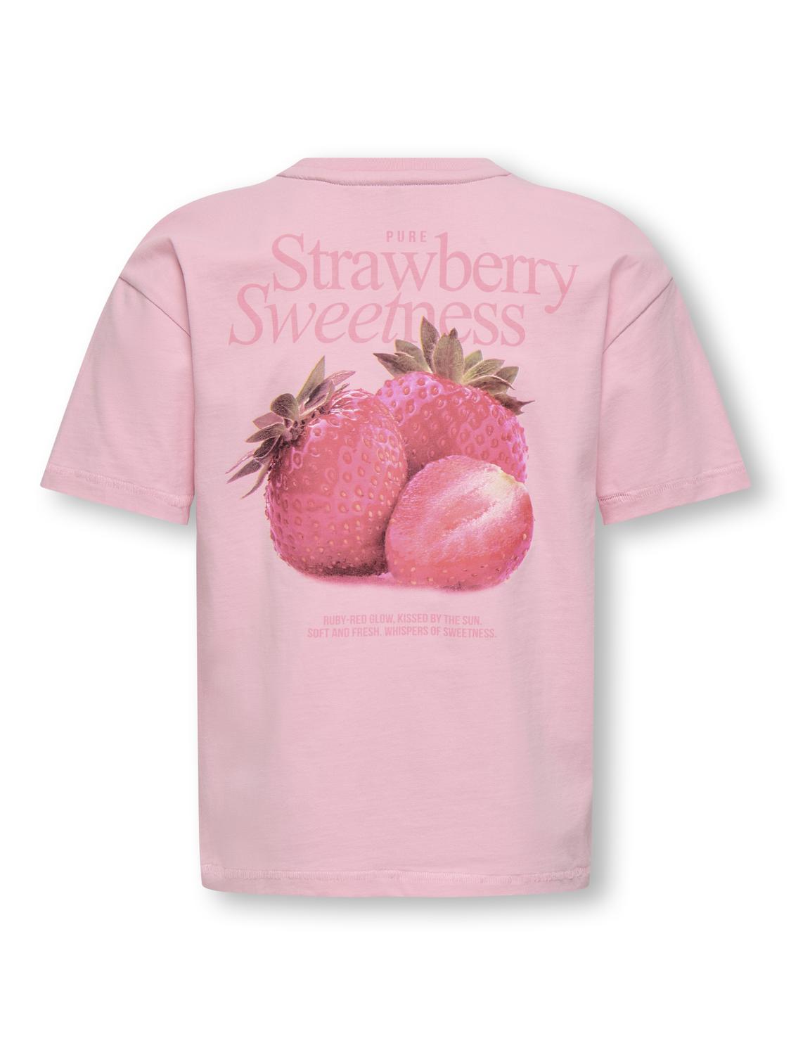 T-shirts Kids only girl Koghelen life s/s loose tee jrs noos