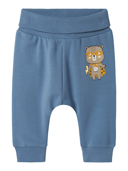 Pantalons Name it baby Nbmvonne sweat pant box bru