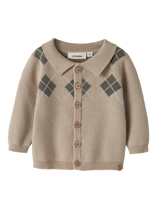 Cardigan-Lil' atelier baby-NBMRONAN LS KNIT POLO CARD LIL