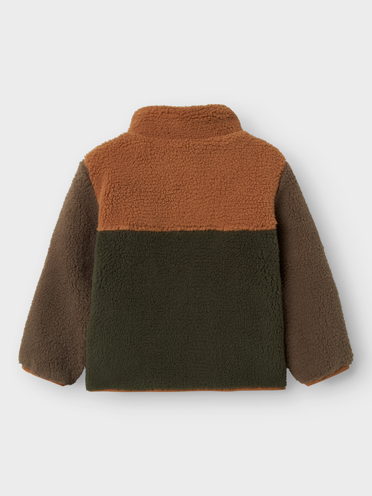 Vestes Name it mini Nmmmonico teddy jacket block
