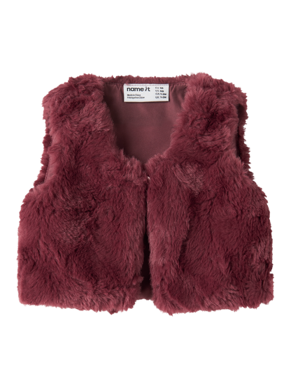 Gilets anti-froid-Name it baby-NBFNANIS FAKE FUR VEST