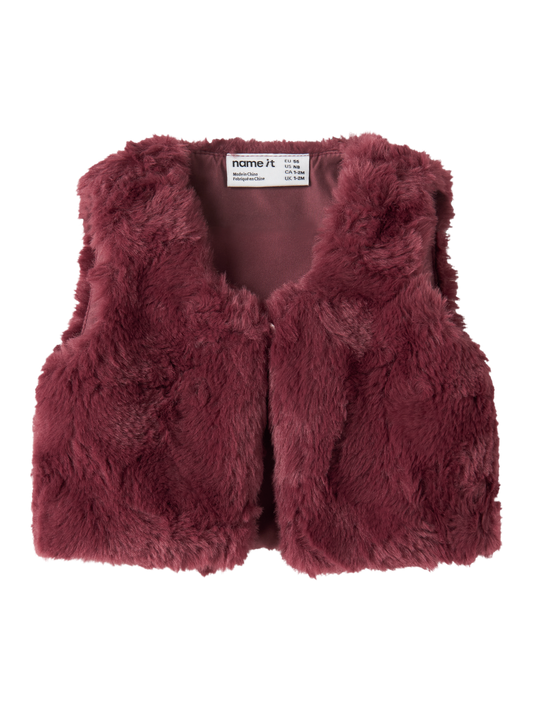 Gilets anti-froid-Name it baby-NBFNANIS FAKE FUR VEST