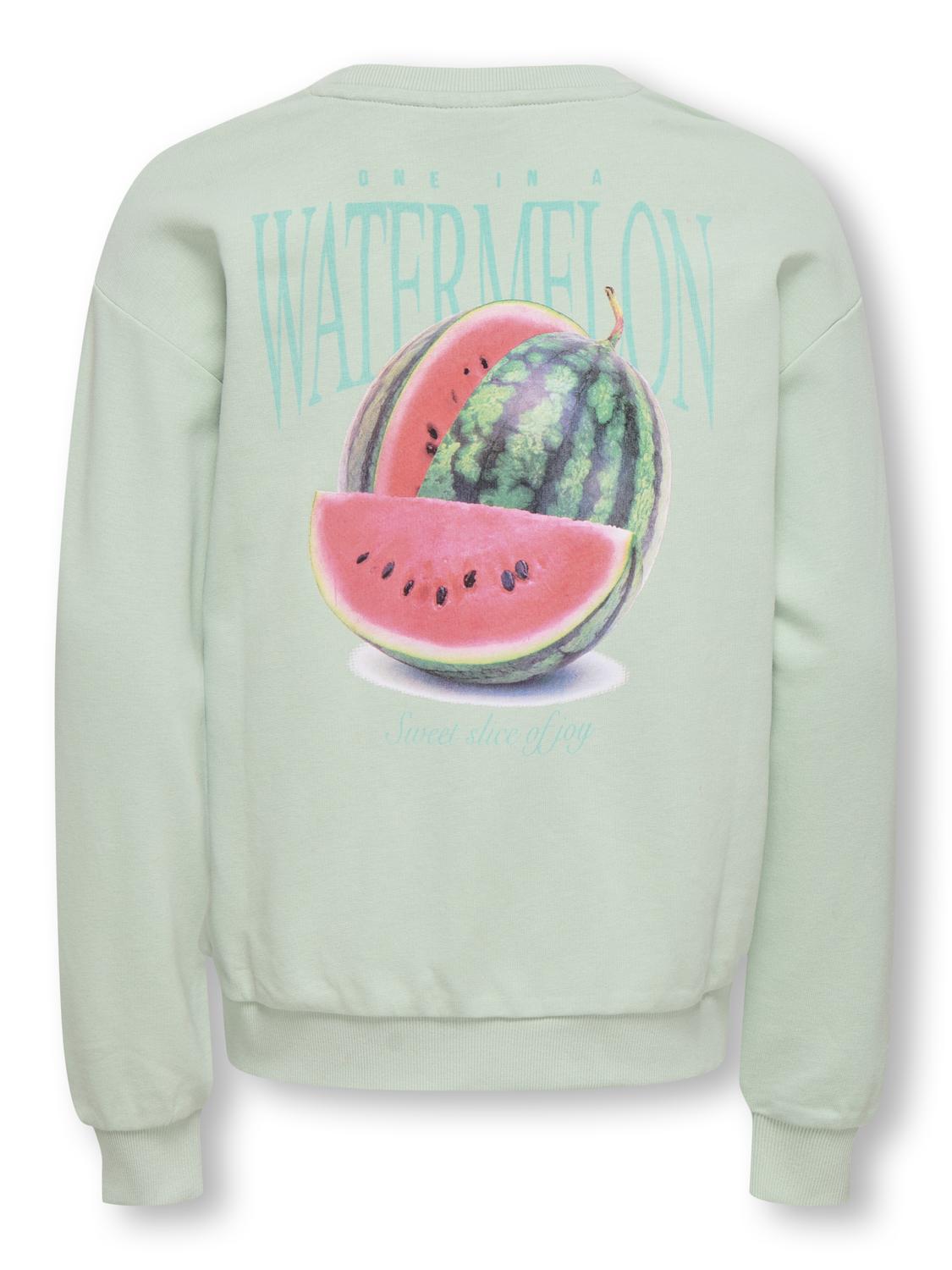 Sweat-shirt Kids only girl Kogphilea life l/s loose ub vd swt noos