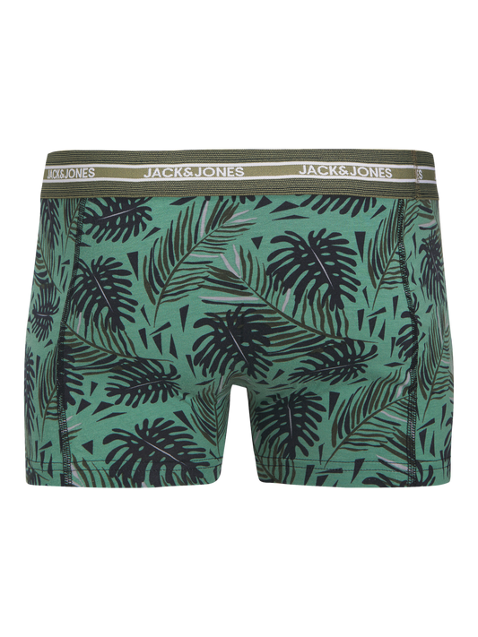 Maillots Jack&jones junior Jacezra leaves trunks 3 pack jnr