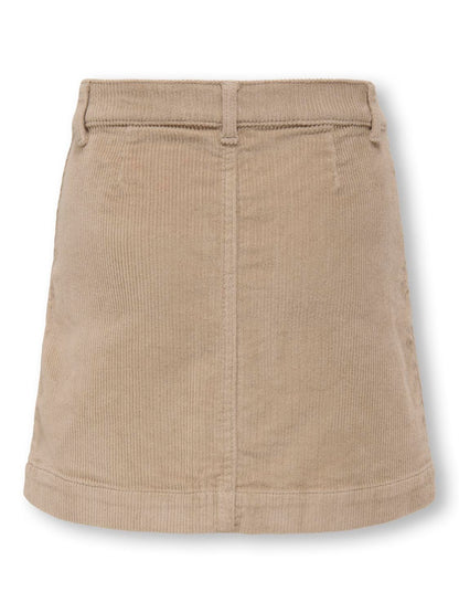 Jupe courte Kids only girl Kogamazing global hw cord skirt pnt noos