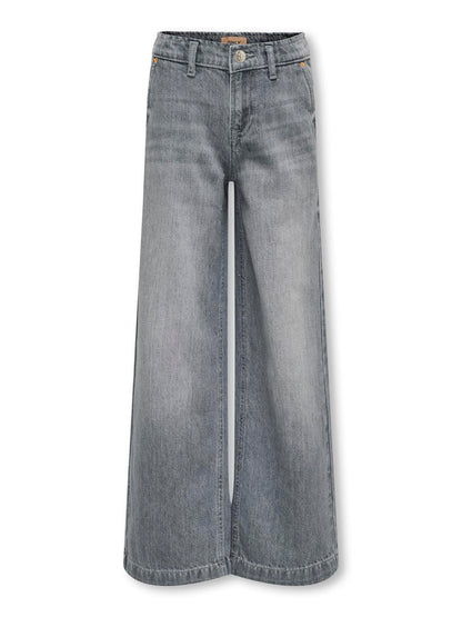 Jeans-Kids mini girl-KMGCOMET WIDE LEG DNM MAT624
