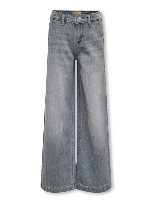 Jeans-Kids mini girl-KMGCOMET WIDE LEG DNM MAT624