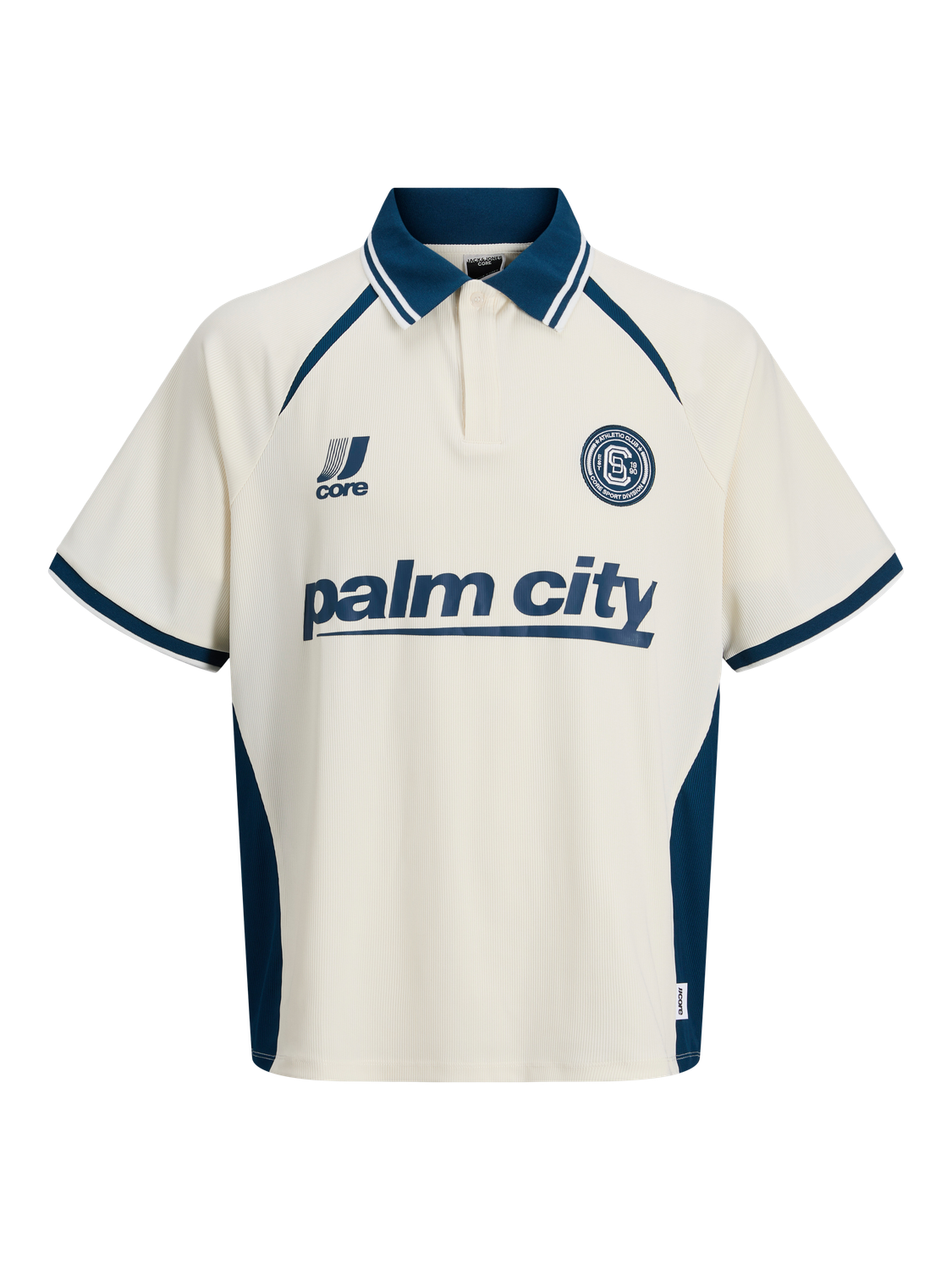 Polo Jack&jones junior Jcoclub ribbed football polo ss jnr