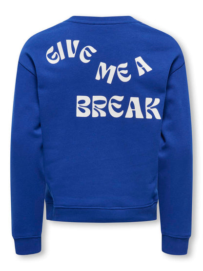 Sweat-shirt Kids only girl Kogcamine l/s oversize o-neck cs swt