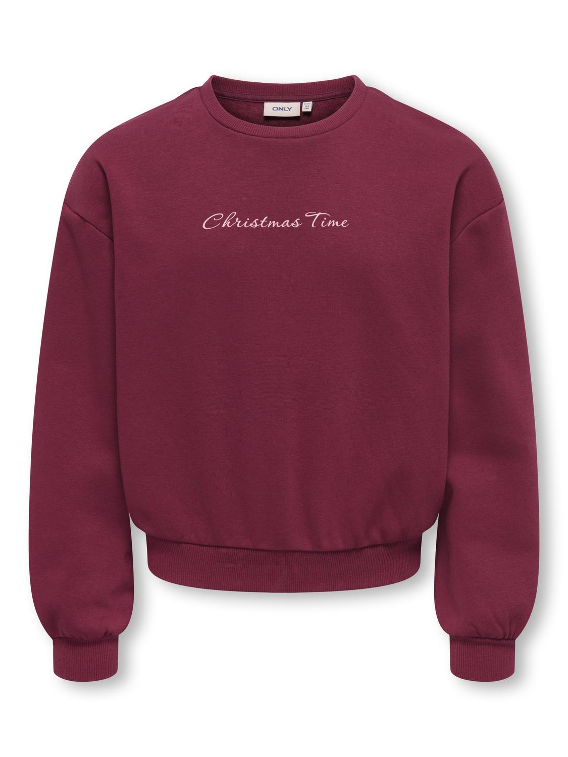 Sweat-shirt Noël fille Kids Only Girl - Elfie