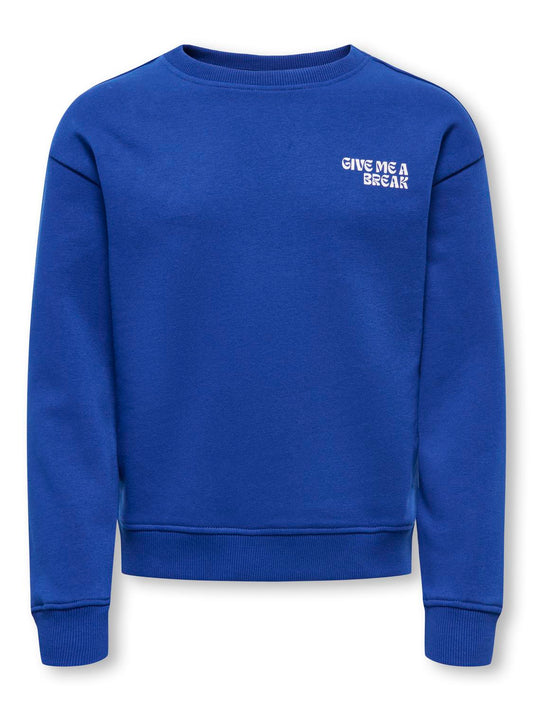 Sweat-shirt Kids only girl Kogcamine l/s oversize o-neck cs swt