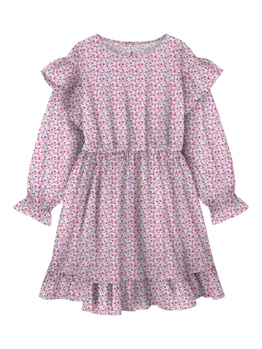 Robe midi Name it kids Nkfliflower dress