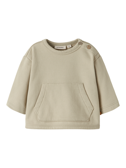 Sweat-shirt-Lil' atelier baby-NBMILONDON REA LS LOOSE SWEAT BRU LIL