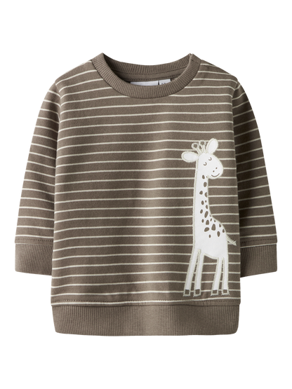 Sweat-shirt bébé fille Name It - Tut Walnut