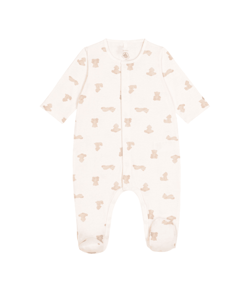 Dors-bien PETIT BATEAU Marshmallow/brun