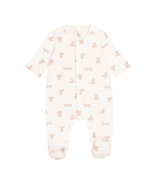 Dors-bien PETIT BATEAU Marshmallow/brun