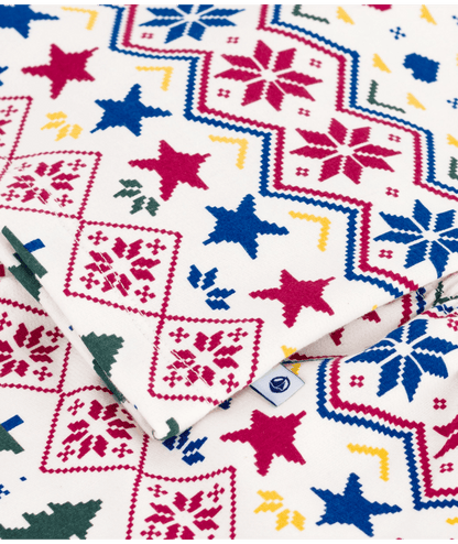 Pyjama mixte hiver en molleton PETIT BATEAU Noël
