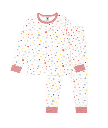 Pyjama garçon Petit Bateau - Imprimé Blanc