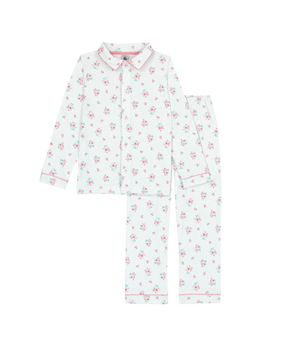 Pyjama fille Petit Bateau - Boutonné